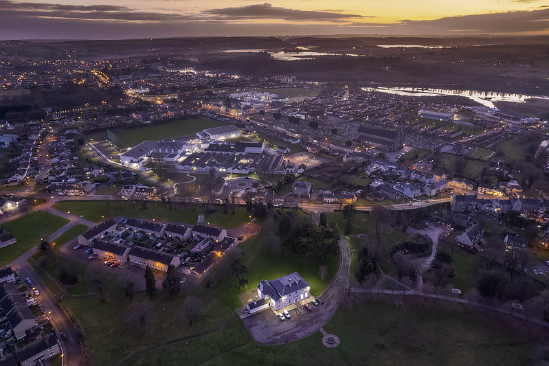 Aerial view of Midleton